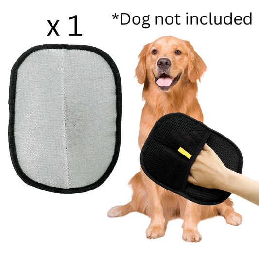 Pet Hair Removal Mitt - Soft Surface for Gentle Hair Removal - Ideal for Home Use - Pet Friendly & Comfortable - Single Item